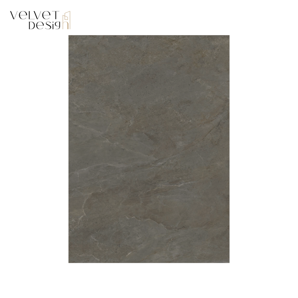 Panou SPC Premium StoneLine, Impermeabil si Ultra-Durabil, Finisaj mat, 900 x 450 x 4 mm (0.41 mp suprafata acoperita), culoare Bej Travertin, Velvet Design