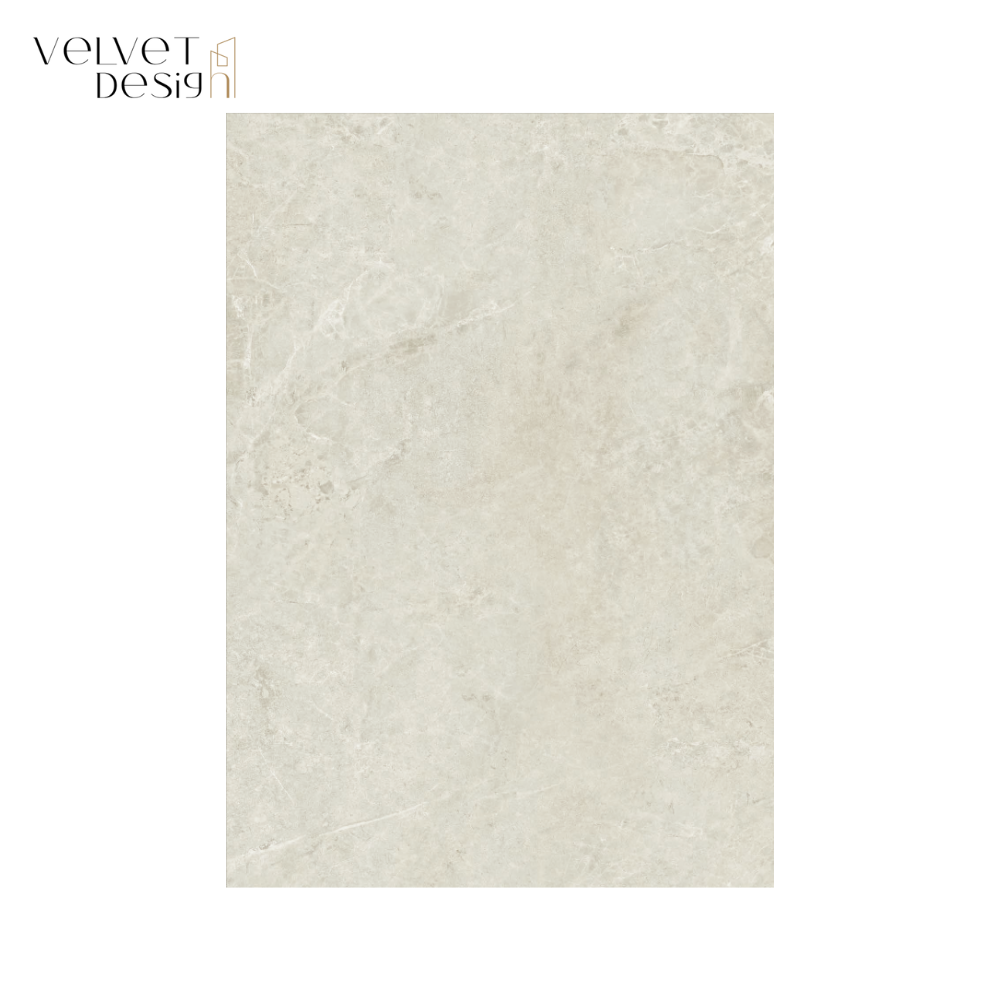 Panou SPC Premium StoneLine, Impermeabil si Ultra-Durabil, Finisaj mat, 900 x 450 x 4 mm (0.41 mp suprafata acoperita), culoare Bej Marmura, Velvet Design
