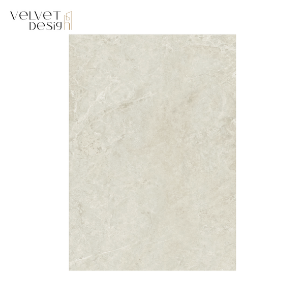 Panou SPC Premium StoneLine, Impermeabil si Ultra-Durabil, Finisaj mat, 900 x 450 x 4 mm (0.41 mp suprafata acoperita), culoare Bej Marmura, Velvet Design