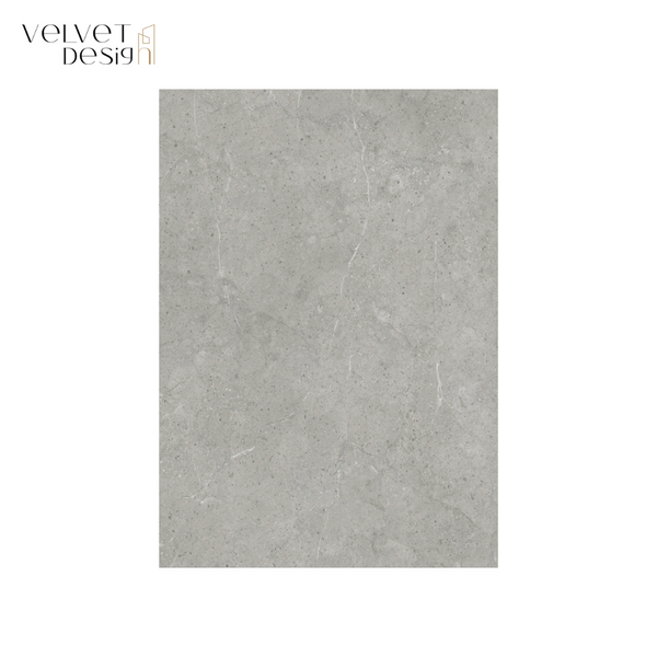 Panou SPC Premium StoneLine, Impermeabil si Ultra-Durabil, Finisaj mat, 900 x 450 x 4 mm (0.41 mp suprafata acoperita), culoare Gri Ardezie, Velvet Design
